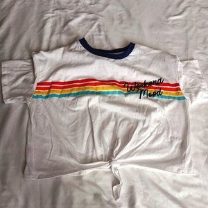 Freeze Weekend Mood Multi-Color T-shirt